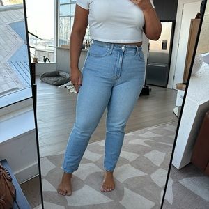 MADEWELL CURVY PERFECT VINTAGE JEAN | SIZE 30 (12-14) | blue & black available